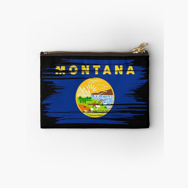Item preview, Distressed Montana State Flag MT designed and sold by shitpostee.