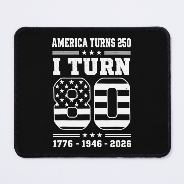Item preview, america turns 250 i turn 80 1946 80th birthday patriotic dad designed and sold by CAnastazyshop.