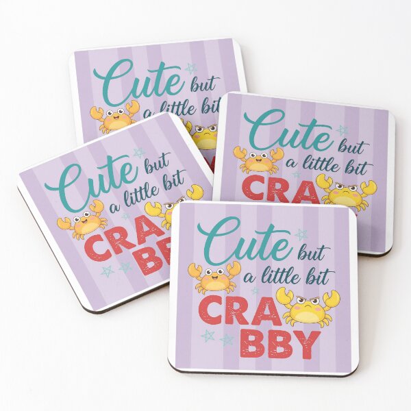 Item preview, Funny Summer - Cute But A Little Bit Crabby designed and sold by CutOutIdols.