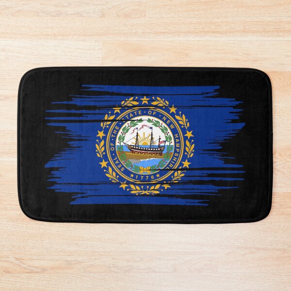 Item preview, Distressed New Hampshire State Flag NH designed and sold by shitpostee.