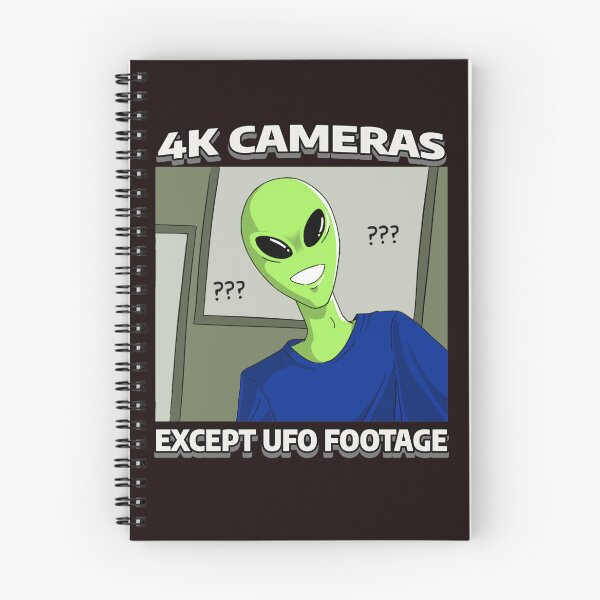 Item preview, 4K CAMERAS EXCEPT UFO FOOTAGE | DISCLOSURE FILES HUMOR SERIES – SIGNAL LOSS EDITION designed and sold by WitLounge.