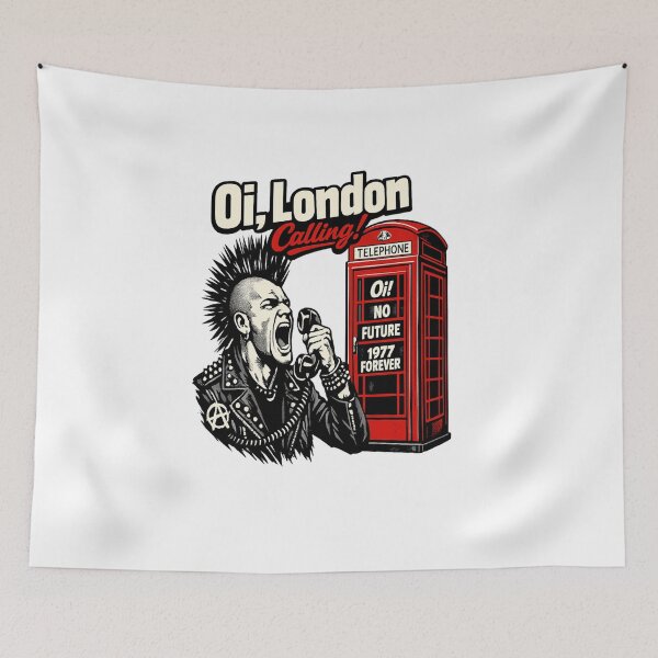 Item preview, Oi London Calling Punk Rock Rebellion designed and sold by Dresut.
