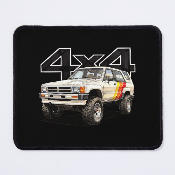 Item preview, 4Runner 1st Gen White Retro Racing Stripe 4x4 Graphic designed and sold by Off-Road-Zone.