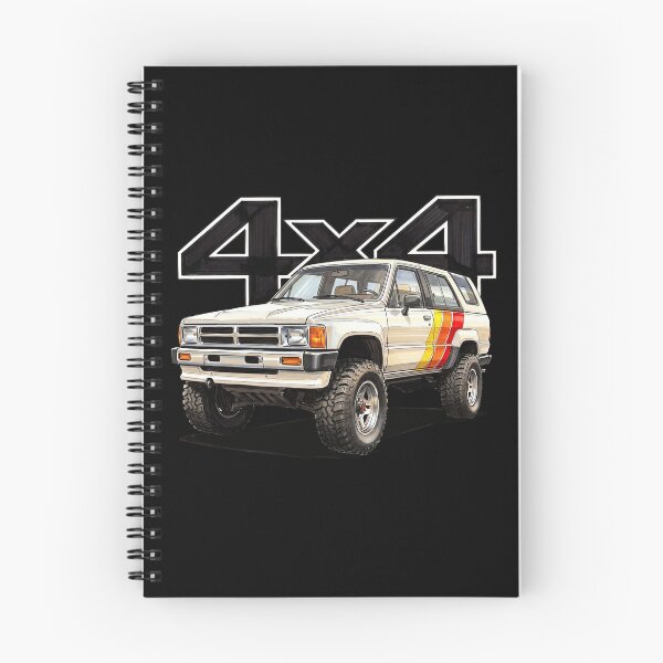 Item preview, 4Runner 1st Gen White Retro Racing Stripe 4x4 Graphic designed and sold by Off-Road-Zone.