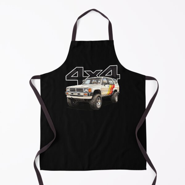 Item preview, 4Runner 1st Gen White Retro Racing Stripe 4x4 Graphic designed and sold by Off-Road-Zone.