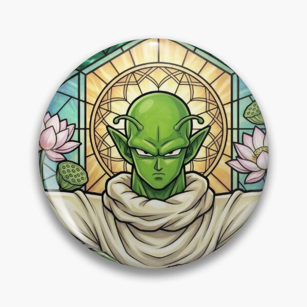 Item preview, Namekian Resolve Stained Glass designed and sold by Thunderbelts.
