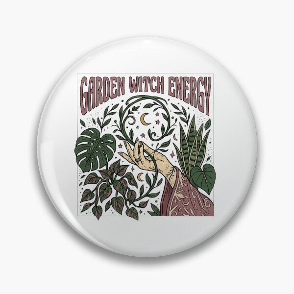 Item preview, Garden Witch Energy Vintage Botanical Houseplant Shirt designed and sold by Cool-M-Apparel.