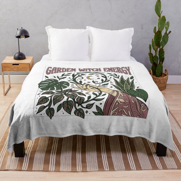 Item preview, Garden Witch Energy Vintage Botanical Houseplant Shirt designed and sold by Cool-M-Apparel.