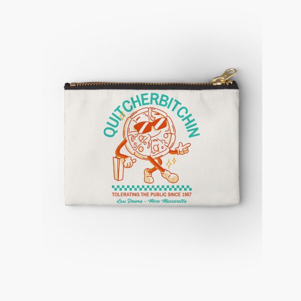 Item preview, QUITCHERBITCHIN PIZZA | TOLERATING THE PUBLIC SINCE 1987 | ANOMALY HUMOR SERIES — RETRO PIZZA SHOP EDITION designed and sold by WitLounge.