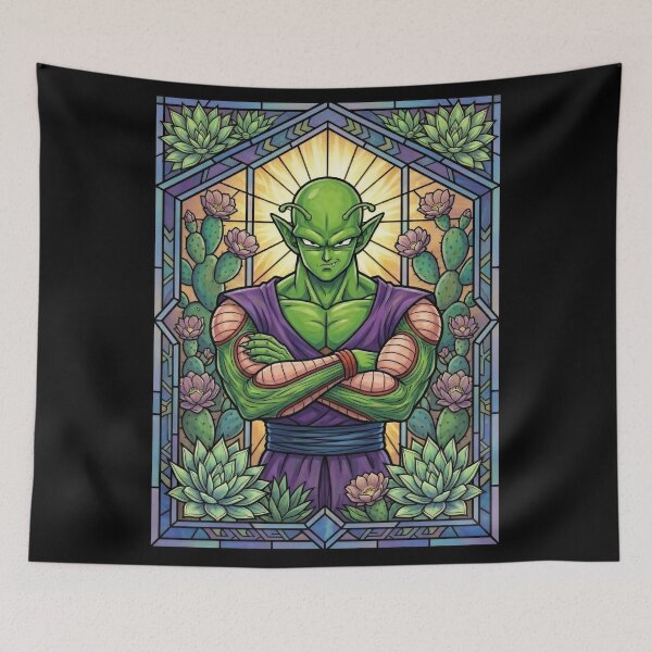Item preview, Namekian Resolve Stained Glass designed and sold by Thunderbelts.
