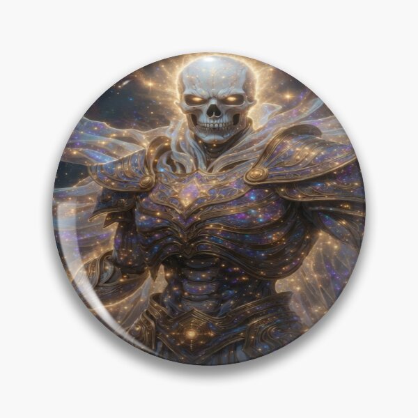 Item preview, “The Cosmic Warden: Galactic Skeleton Protector designed and sold by RavenCrow444.