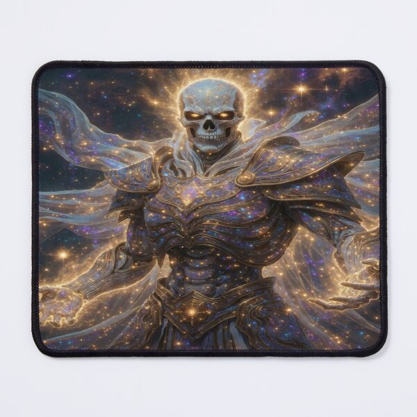 Item preview, “The Cosmic Warden: Galactic Skeleton Protector designed and sold by RavenCrow444.