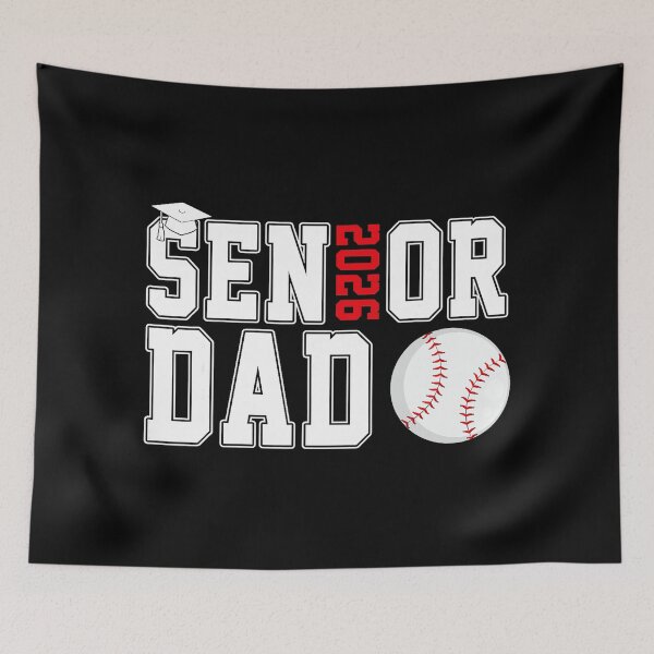 Item preview, Proud Baseball Dad Celebrating Senior Year Class Of 2026 designed and sold by zamiokaline.