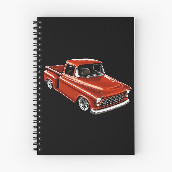 Item preview, 1955 Chevrolet 3100 Stepside – Red Custom Classic Pickup Art designed and sold by Stinky Lincy's Apparel Company.