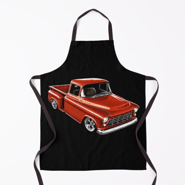 Item preview, 1955 Chevrolet 3100 Stepside – Red Custom Classic Pickup Art designed and sold by Stinky Lincy's Apparel Company.