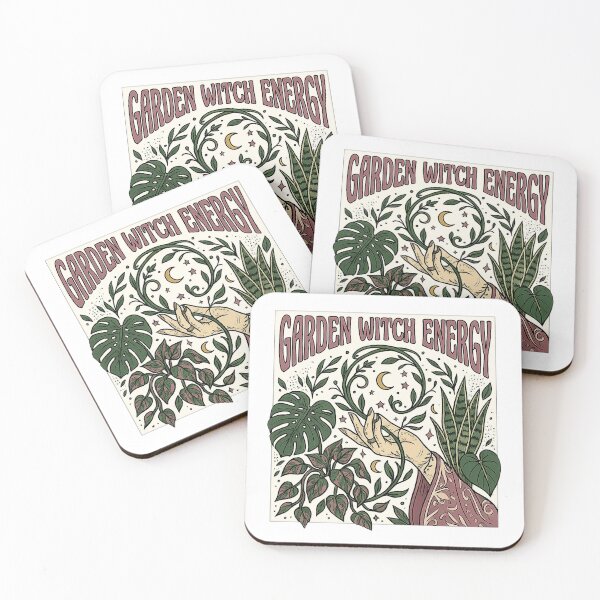 Item preview, Garden Witch Energy Indoor Garden Plant Mom Tee designed and sold by Cool-M-Apparel.
