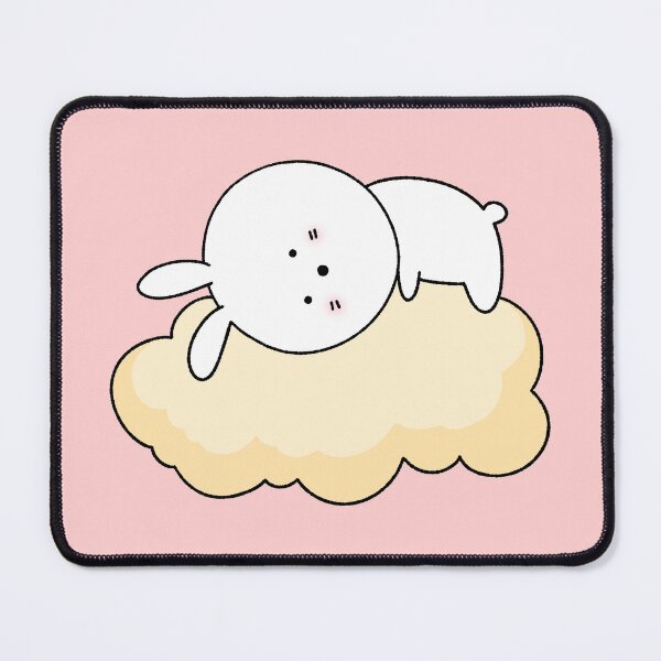 Item preview, Cute Sleeping Bunny Resting on a Fluffy Cloud designed and sold by ubborn.