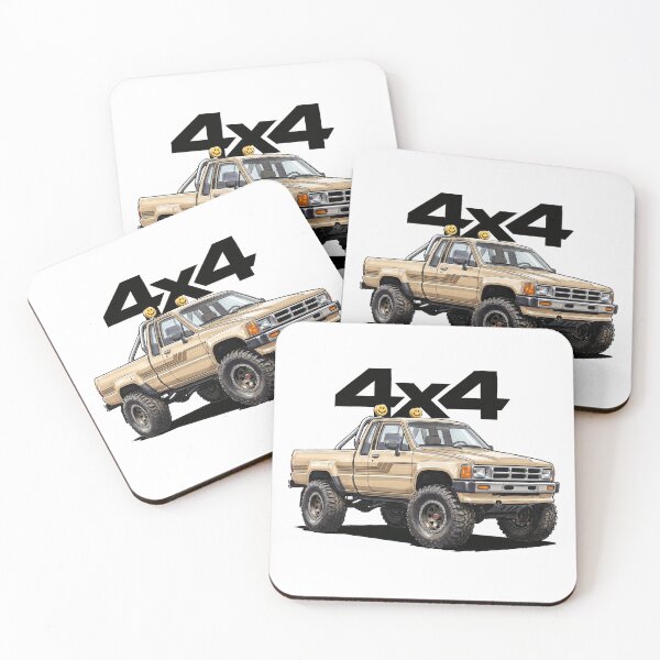 Item preview, Hilux Retro Tan 4x4 Pickup Truck designed and sold by Off-Road-Zone.