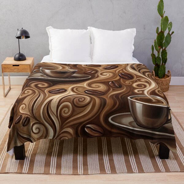 Item preview, Coffee with Decadent Mocha Pattern designed and sold by Eclectic Monkey.