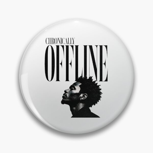 Item preview, Chronically Offline Editorial Graphic Tee designed and sold by PhylonBoxx.