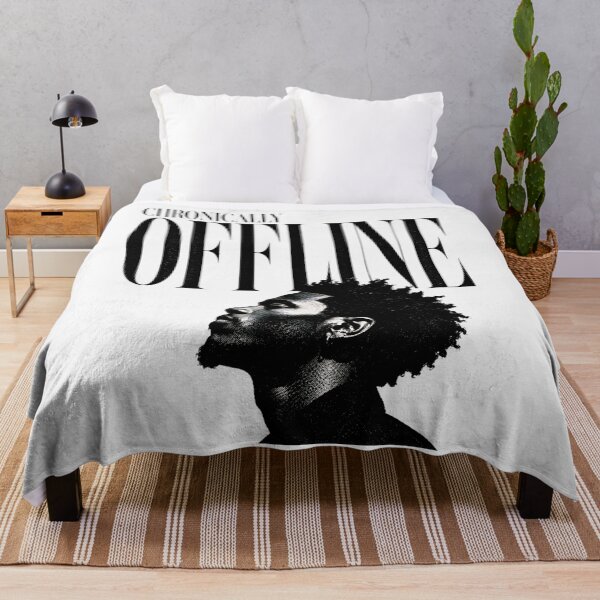 Item preview, Chronically Offline Editorial Graphic Tee designed and sold by PhylonBoxx.