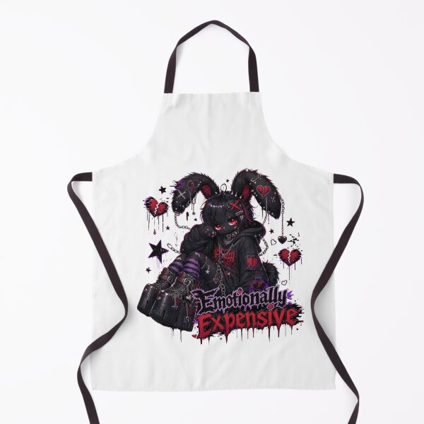 Item preview, Emotionally Expensive Cute Goth Bunny designed and sold by Ashley critters.