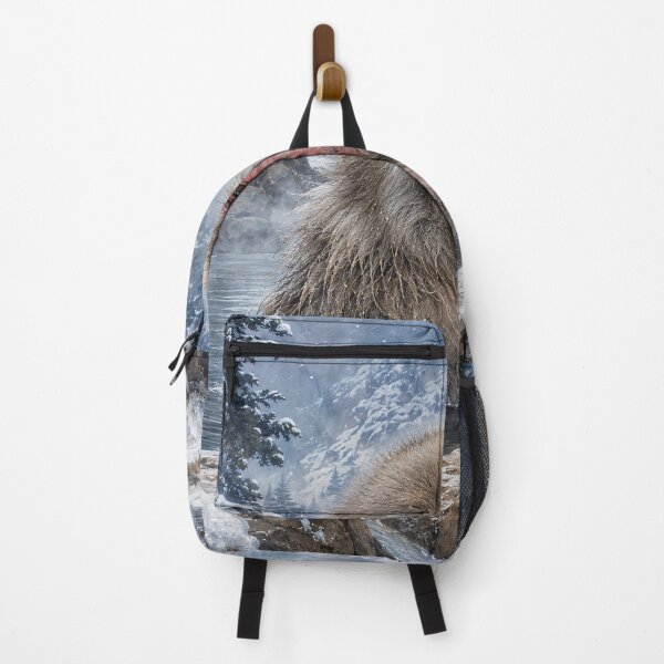 Item preview, Snow Monkey in Winter Hot Spring designed and sold by Pixel Junkies Studio.