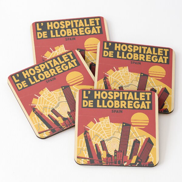 Item preview, L'Hospitalet De Llobregat Spain 1950s Vintage Travel Tourism designed and sold by TravelersGems.