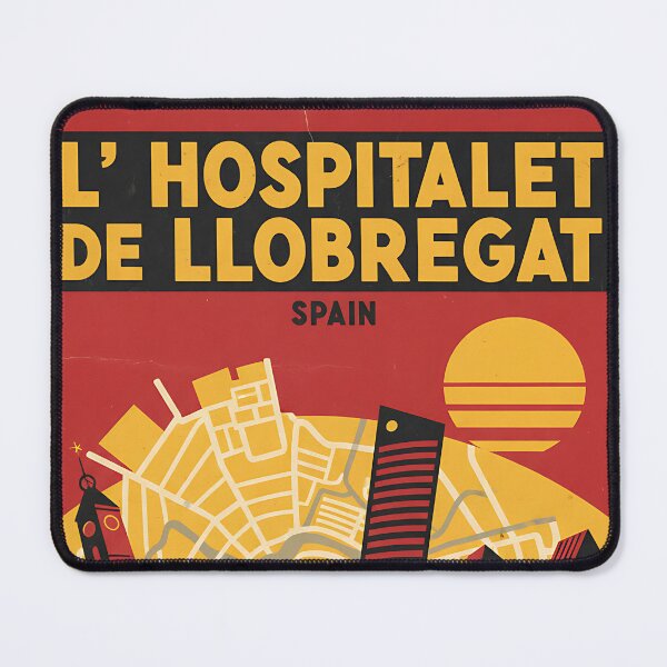 Item preview, L'Hospitalet De Llobregat Spain 1950s Vintage Travel Tourism designed and sold by TravelersGems.
