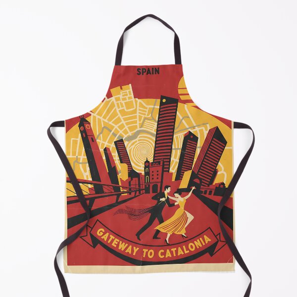 Item preview, L'Hospitalet De Llobregat Spain 1950s Vintage Travel Tourism designed and sold by TravelersGems.