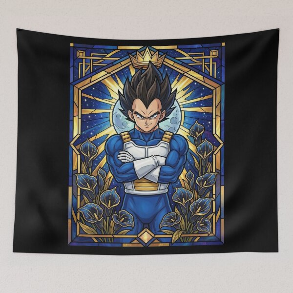 Item preview, Saiyan Prince Stained Glass designed and sold by Thunderbelts.
