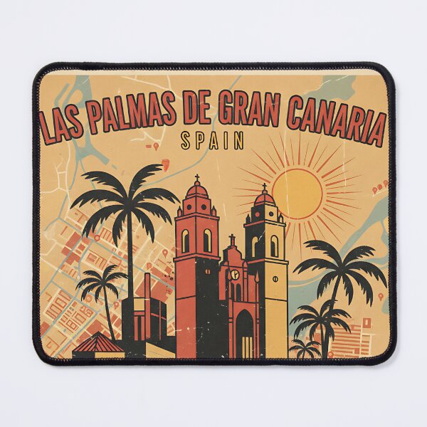 Item preview, Las Palmas de Gran Canaria Spain 1950s Vintage Travel Tourism designed and sold by TravelersGems.