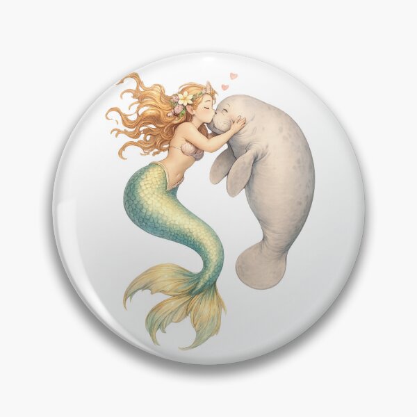Item preview,  Manatee smooch designed and sold by PNWSiren.
