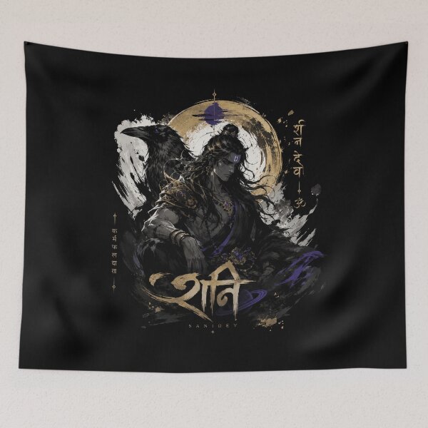 Item preview, Shani Dev : Goddess of karma  designed and sold by JTitli.