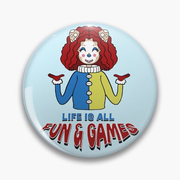 Item preview, Life is All Fun & Games designed and sold by KaleyKartoons.