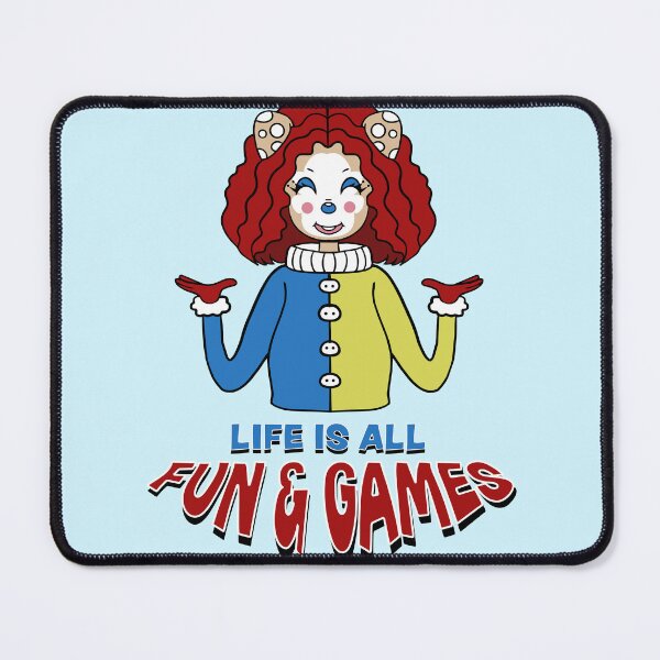 Item preview, Life is All Fun & Games designed and sold by KaleyKartoons.