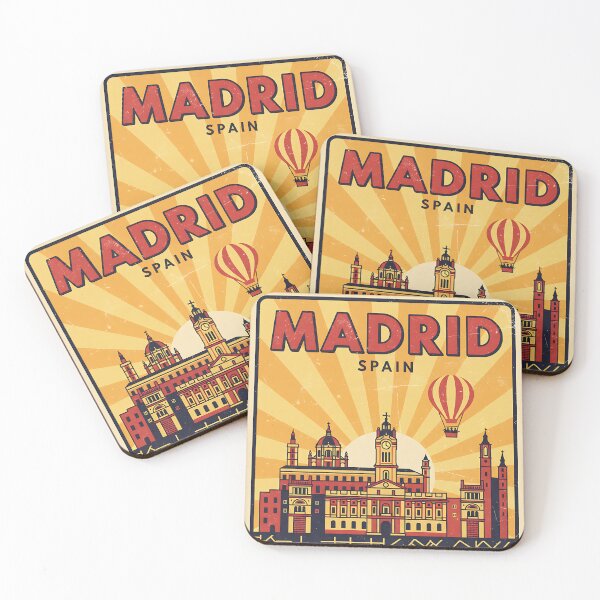 Item preview, Madrid Spain 1950s Vintage Travel Tourism designed and sold by TravelersGems.