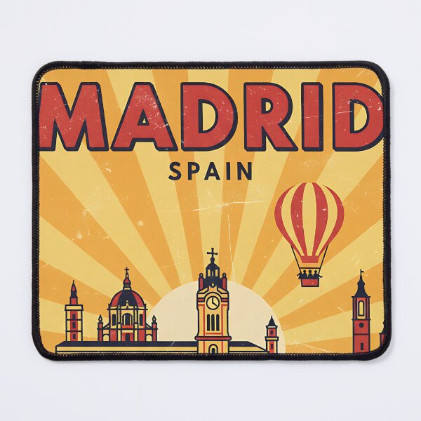 Item preview, Madrid Spain 1950s Vintage Travel Tourism designed and sold by TravelersGems.