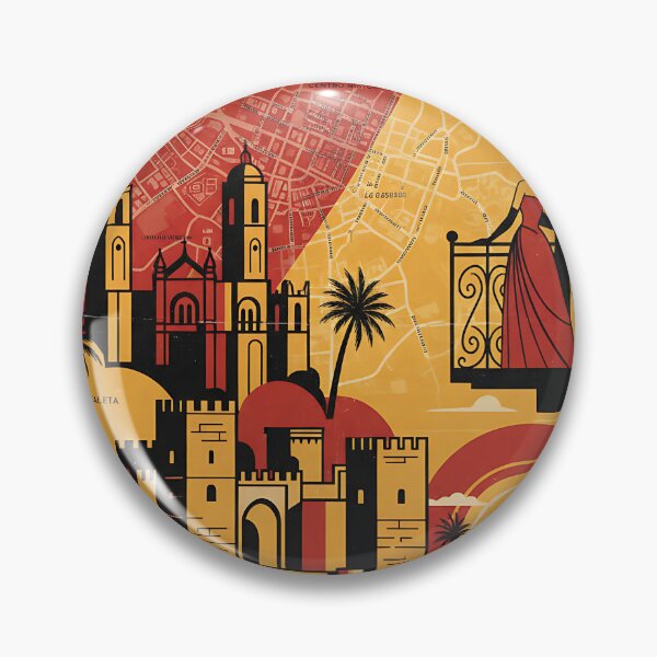 Artikelvorschau, Malaga, Spanien, 1950er Jahre, Vintage-Reisen, Tourismus entworfen und verkauft von TravelersGems.