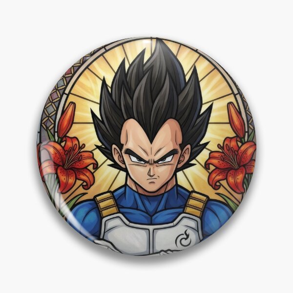 Item preview, Saiyan Prince Stained Glass designed and sold by Thunderbelts.