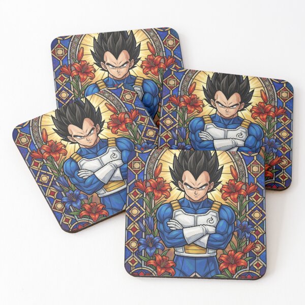Item preview, Saiyan Prince Stained Glass designed and sold by Thunderbelts.