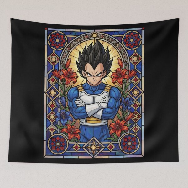 Item preview, Saiyan Prince Stained Glass designed and sold by Thunderbelts.