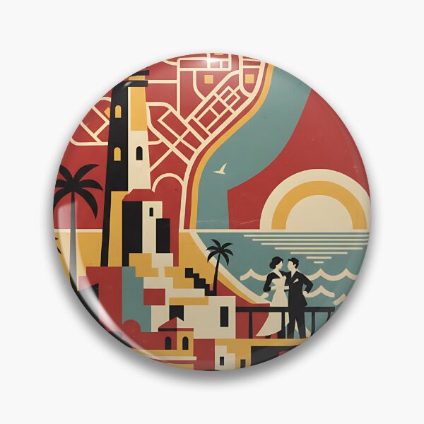 Item preview, Marbella Spain 1950s Vintage Travel Tourism designed and sold by TravelersGems.