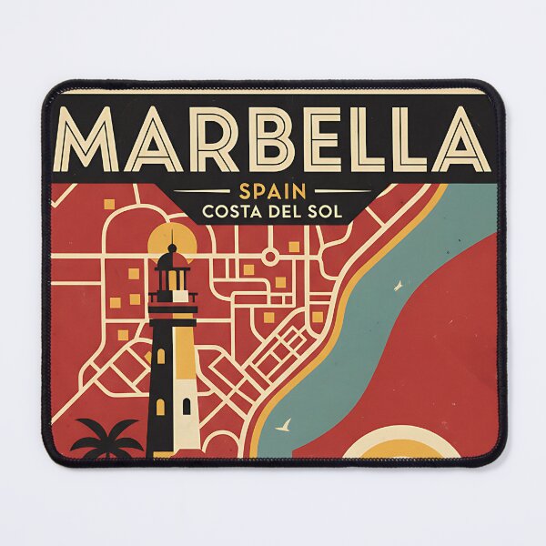 Item preview, Marbella Spain 1950s Vintage Travel Tourism designed and sold by TravelersGems.