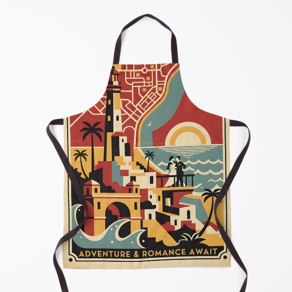Item preview, Marbella Spain 1950s Vintage Travel Tourism designed and sold by TravelersGems.