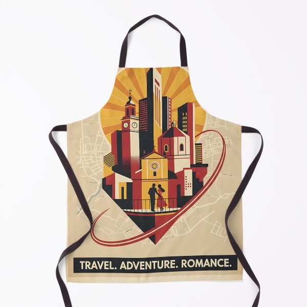 Item preview, Mostoles Spain 1950s Vintage Travel Tourism designed and sold by TravelersGems.