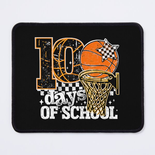 Item preview, 100 Days Of School Basketball Fun Student Milestone designed and sold by allistermariam.
