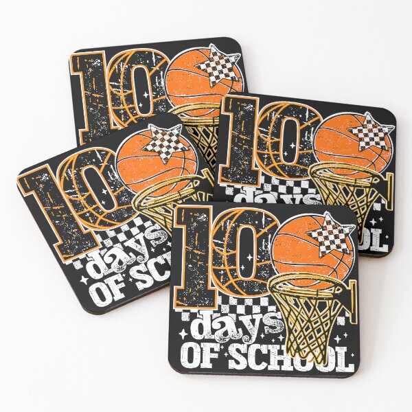 Item preview, 100 Days Of School Basketball Fun Student Milestone designed and sold by allistermariam.