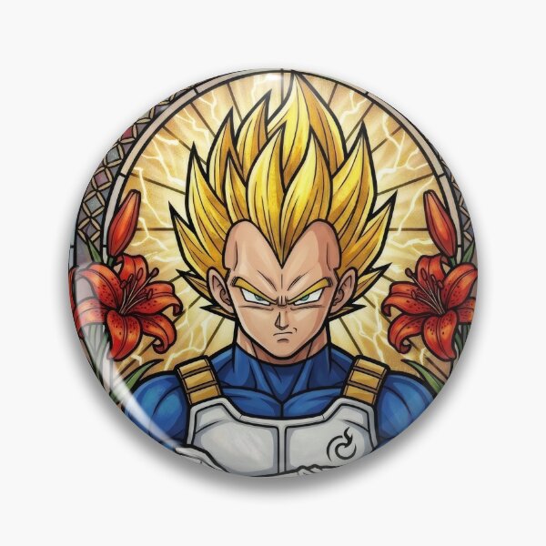 Item preview, Saiyan Prince Stained Glass designed and sold by Thunderbelts.