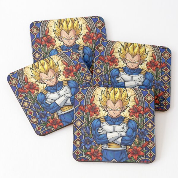 Item preview, Saiyan Prince Stained Glass designed and sold by Thunderbelts.